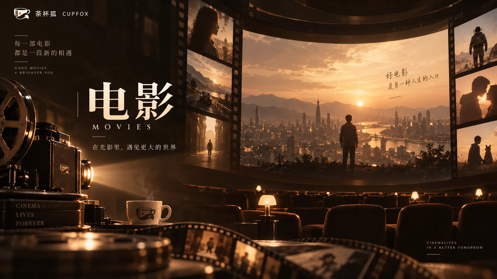 茶杯狐影视内容库主题图